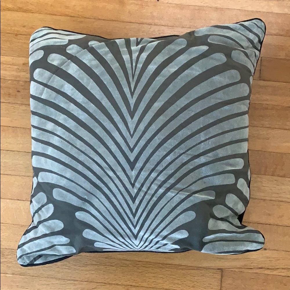 Hortense Decorative Pillow - Charcoal